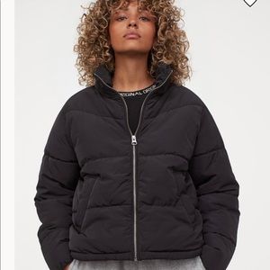 BLACK PUFFER JACKET